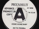 KEITH POWELL Come Home Baby RARE *M-* UK demo 45 mod dancer northern soul LISTEN