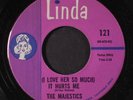 MAJESTICS: (i Love Her So Much) It Hurts Me 45 rare Soul