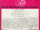 BACH 6 Brandenburg Concertos SUSKE GENZEL PISCHNER KRUG KOCH Eterna 2LP Black ST