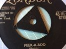 The Cadillacs .London Try 7”.Peek-A-Boo.1958.rock N Roll. 45rpm.EX Condition