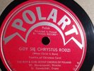 POLISH POLART 78 RPM Boy & Girl Scout Chorus Of Poland 901 E RARE LABEL