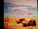 1982 ADRIAN BELEW -SIGNED- LONE RHINO LP W/ LYRICS SLV FRANK ZAPPA KING CRIMSON