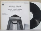 MFB 008- GYORGY LIGETI Poeme symphonique für 100 Metronome LP RARE Michael Bauer