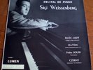 Weissenberg Piano Recital Bach Haydn Soler Czerny Lumen/Vergara ed1 NM