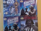 Vintage Star Wars, Empire Strikes Back, Return of the Jedi Book & Record Vinyl