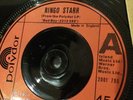 RINGO STARR TONIGHT & DROWNING IN THE SEA OF LOVE  2x rare 7