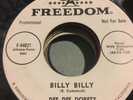 DEE DEE DORETY Billy Billy FREEDOM 45 Rockabilly Exotica Popcorn PROMO HEAR