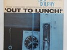 Eric Dolphy Out to lunch Blue Note NY blue-white mono Van Gelder ear