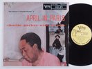 CHARLIE PARKER April In Paris VERVE LP VG++