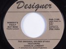 Funk Gospel 45 ORIGINAL GOLDEN STARS Nobody's Fault But Mine DESIGNER HEAR