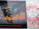NB5	Jag Panzer	Ample Destruction	CLEAR/RED SPLATTER VINYL   250 MADE  UNPLAYED