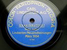 0412/ ODEON-GLORIA-PARLOPHON-LINDSTROEM-Werbeplatte-März1934-Schellack