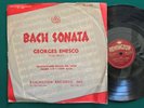 BACH Unaccompanied Sonata for Violin #2 in B Minor ENESCO Remington PL-1-149 10
