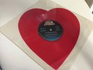 Yarbrough & Peoples, Heartbeats, Red Vinyl Heart Shaped Promo, 1982 Polygram