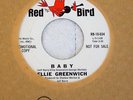 Vintage 1965 ELLIE GREENWICH 45 Red Bird promo record, 