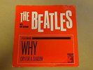 The Beatles Why, Cry For A Shadow 45 Picture Sleeve MGM K13227
