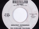 Funk Soul Gospel 45 OVERLAND TRAVELERS Greatest Experience HALLELUJAH HEAR