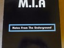 M.I.A. Notes From The Underground LP NATIONAL TRUST 1985 US 1st press+blue NT885