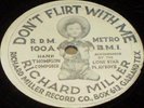 SALE Little Richard Miller 78 RPM RARITY PICTURE LABEL Famous Preacher Not 33 45