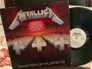 METALLICA Master Of Puppets ORIGINAL 60439-1. WHITE LABEL PROMO w/ hype sticker
