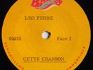 Léo FERRE Test Pressing Barclay 67 Cette chanson Le lit