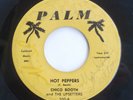 Chico Booth & The Upsetters (Little Richard Band) Hot Peppers Soul 45 RPM Record