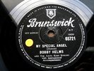 0040/ BOBBY HELMS-My special angel- KLASSE Hit a la Eis-am-Stil - Schellack