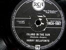 0714/ HARRY BELAFONTE-Cocoanut woman-Island in the sun-OHRWURM-Schellack