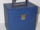 VINTAGE / RETRO VINYL RECORD STORAGE CASE * 7