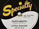 LITTLE RICHARD AND HIS BAND - TUTTI FRUTTI - 78rpm 10