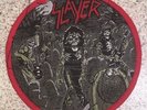 Slayer Live Undead Thrash Metal Embroidered Round Patch Vintage 1980's