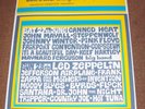 LED ZEPPELIN PINK FLOYD FRANK ZAPPA MOODY BLUES BATH FESTIVAL POSTER JUNE 1970