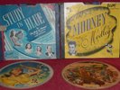 2 Vogue Picture Records Boxes Dividers Art Mooney The Hour of Charm VG+ to VG++
