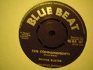 UK BLUE BEAT BB 167-PRINCE BUSTER-TEN COMMANDMENTS/BUSTERS WELCOME-VG++