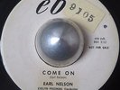 R&B POPCORN EARL NELSON Come on / No time to cry EBB LISTEN