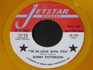 Bobby Patterson   I'm In Love With You   Jetstar   northern soul 45 yellow wax