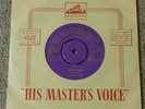 ELVIS PRESLEY, HOUND DOG/DON'T BE CRUEL, 1956 HMV PURPLE LABEL WITH GOLD PRINT.