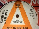 Get In My Bag.7”Curtis Lee & The Kcp’s .D.J. Copy.45rpm.funk Soul.1967.Demo.mint