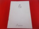 ROXY MUSIC AUTUMN 1974 TOUR PROGRAMME