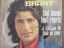 autographe signed autogramm mike brant 45t tout donné tout repris