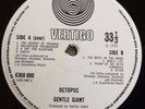 Gentle giant LP Octopus UK Vertigo Swirl 1st press +++