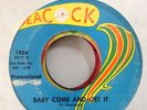ADORABLES - BABY COME AND GET IT / THE DRIVE - PEACOCK PROMO 1924. VG+