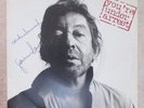 autographe signed autogramm serge gainsbourg 45t you're under arrest