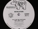 REVELATION: You To Me Are Everything / Blank 12 (dj, title cover, some cw, cove