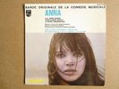 rare EP BOF/OST ANNA Serge Gainsbourg Anna Karina  Philips 437.279