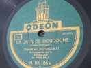 78RPM MISTINGUETT La Java de Doudoune - ODEON A 166106