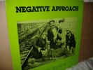 Negative Approach - Tied Down LP orig. 1st press 1983 maumee Necros Infest punk