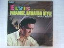 PROMO WHITE LABEL / ELVIS PRESLEY PARADISE HAWAIIAN STYLE / JAPAN