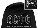 AC/DC Beanie FOR THOSE ABOUT TO ROCK ? Mütze hat ? Rock N Roll ? ACDC ? Angus ?