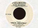 Paramount Radio Recordings White Christmas Theatre Lobby Spot Single Sided 45